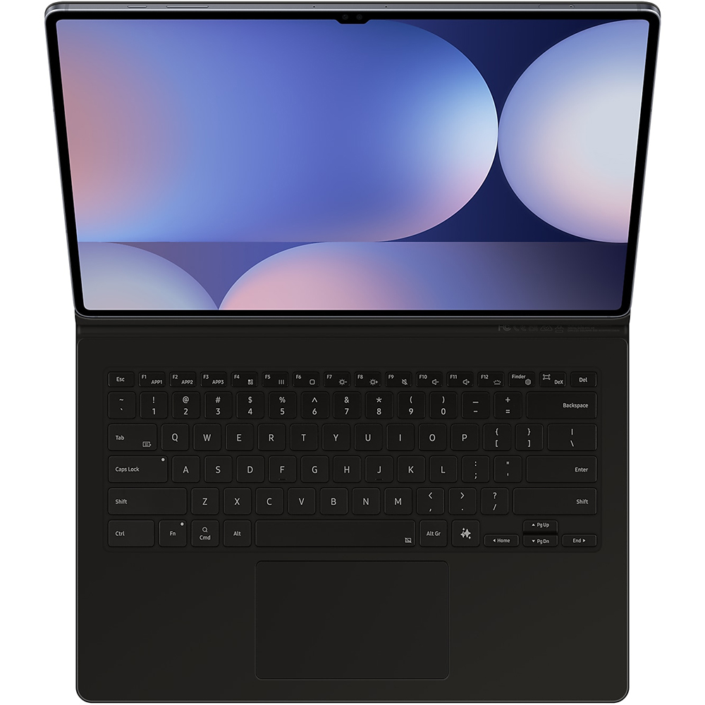 Etui z klawiaturą Samsung Book Cover Keyboard dla Galaxy Tab S10 Ultra / S9 Ultra, czarne.